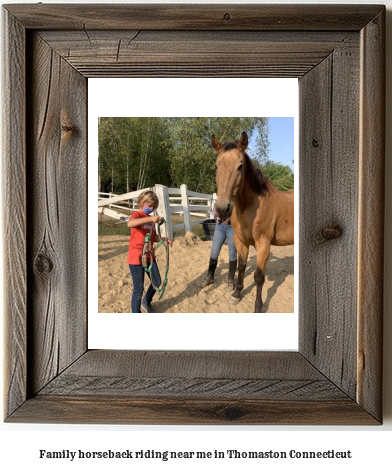 family horseback riding near me in Thomaston, Connecticut